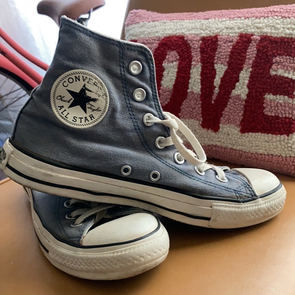 Converse High Top Allstars Light Blue